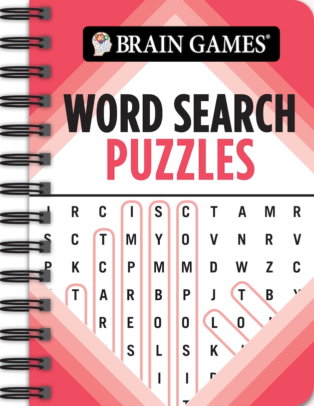 Brain Games - To Go - Word Search Puzzles (Red)