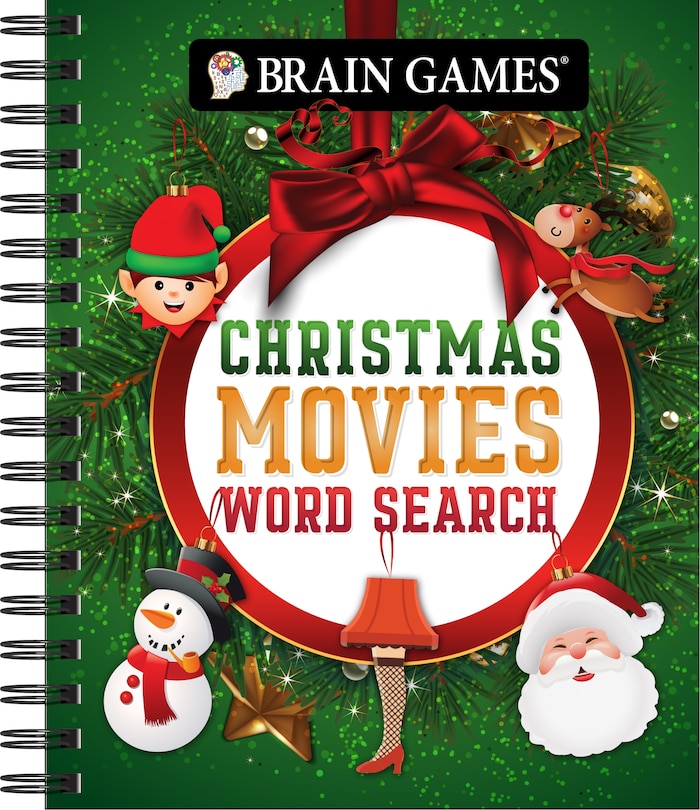 Front cover_Brain Games - Christmas Movies Word Search