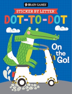 Front cover_Brain Games - Sticker by Letter - Dot-To-Dot: On the Go!