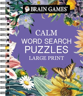Front cover_Brain Games - Calm: Word Search - Large Print