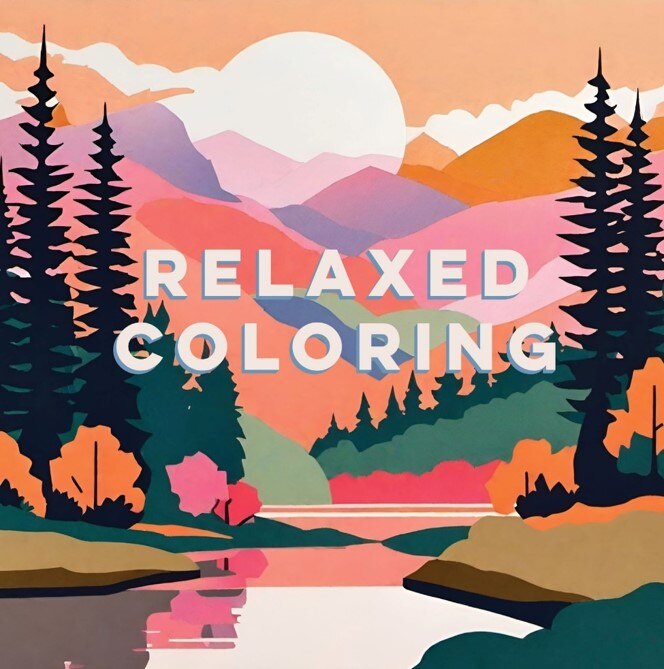 Front cover_Relaxed Coloring