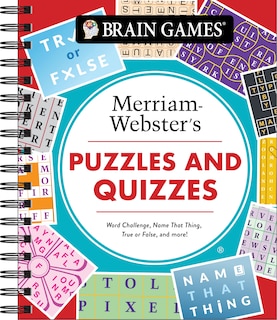 Front cover_Brain Games - Merriam-Webster's Puzzles and Quizzes
