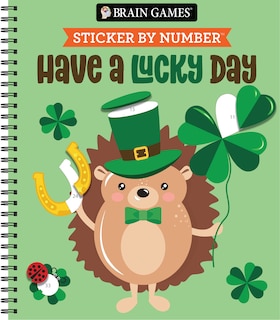 Couverture_Brain Games - Sticker by Number: Have a Lucky Day