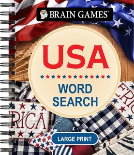 Couverture_Brain Games - USA Word Search - Large Print