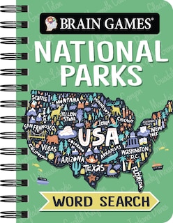 Couverture_Brain Games - To Go - National Parks Word Search