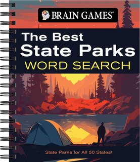 Couverture_Brain Games - The Best State Parks Word Search