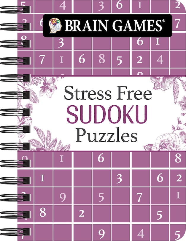 Front cover_Brain Games - To Go - Stress Free: Sudoku Puzzles (Purple)