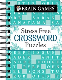 Couverture_Brain Games - To Go - Stress Free: Crossword Puzzles (Teal)
