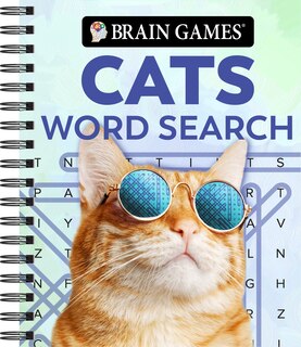 Couverture_Brain Games - Cats Word Search