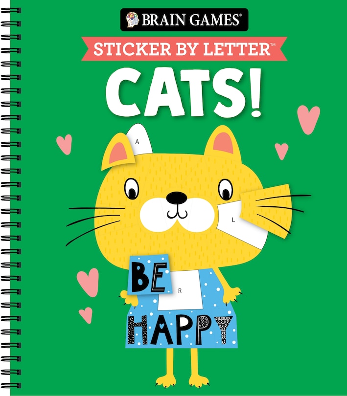 Couverture_Brain Games - Sticker by Letter: Cats!