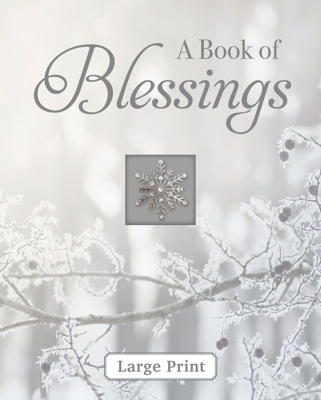 Front cover_A Book of Blessings - Large Print (Deluxe Prayer Book)