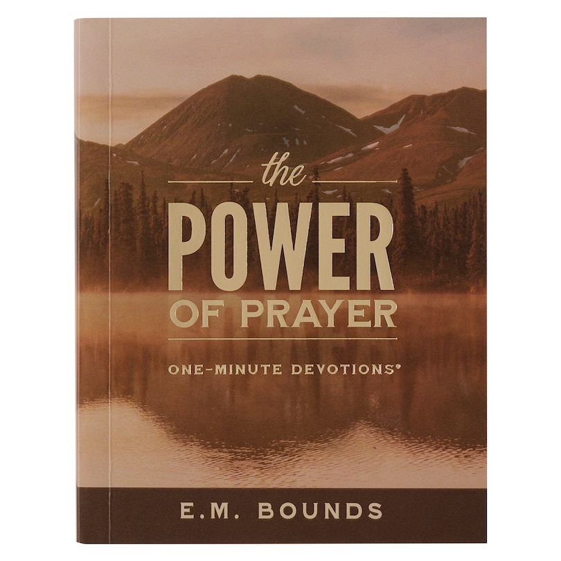 Couverture_One-Minute Devotions Power of Prayer Softcover