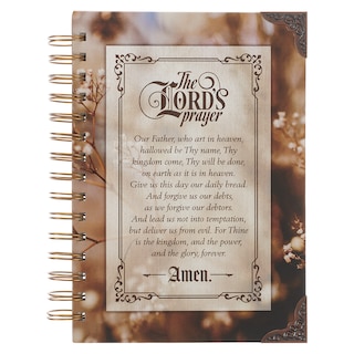 Front cover_Journal Wirebound Field/Wood The Lord's Prayer