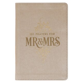 Couverture_Gift Book 101 Prayers for Mr. & Mrs. Faux Leather