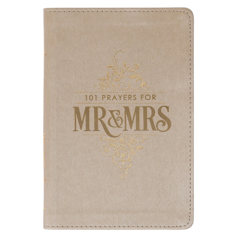 Couverture_Gift Book 101 Prayers for Mr. & Mrs. Faux Leather