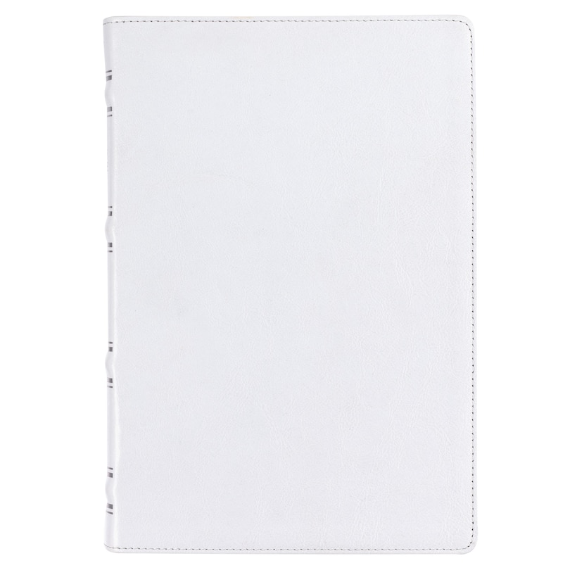 Couverture_KJV Bible Giant Print Full-size Full Grain Leather, White