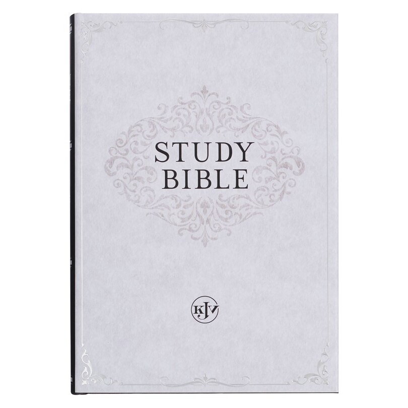 Front cover_KJV Study Bible Hardcover, Black
