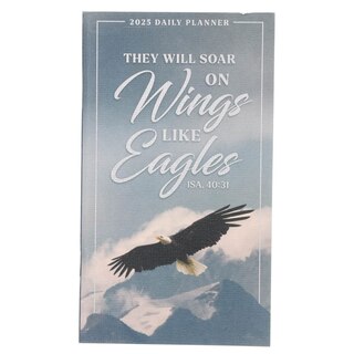 Couverture_2025 Daily Planner Sm Wings Like Eagles Isa. 40:31