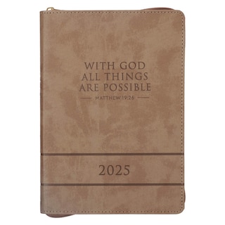 Couverture_2025 Executive Planner All Things Matt. 19:26