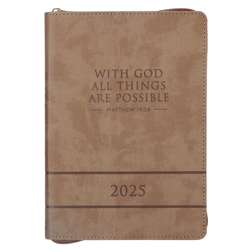 Couverture_2025 Executive Planner All Things Matt. 19:26