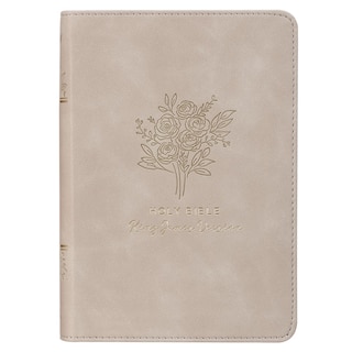 Front cover_KJV Bible Compact Faux Leather, Taupe