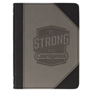 Couverture_Journal Handy Black Be Strong and Courageous Josh. 1:9