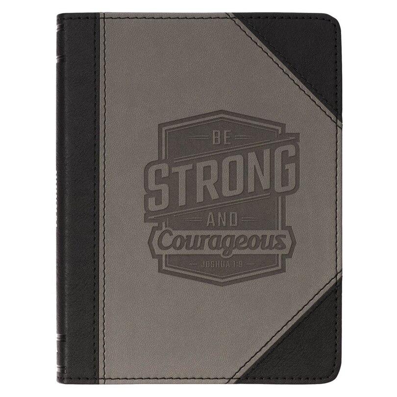 Couverture_Journal Handy Black Be Strong and Courageous Josh. 1:9