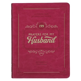 Front cover_Gift Book 199 Prayers for My Husband Faux Leather