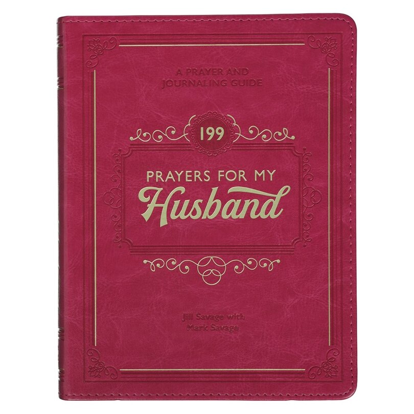 Front cover_Gift Book 199 Prayers for My Husband Faux Leather