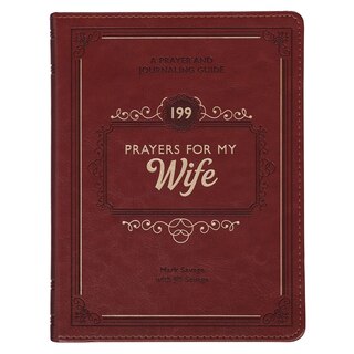 Front cover_Gift Book 199 Prayers for My Wife Faux Leather