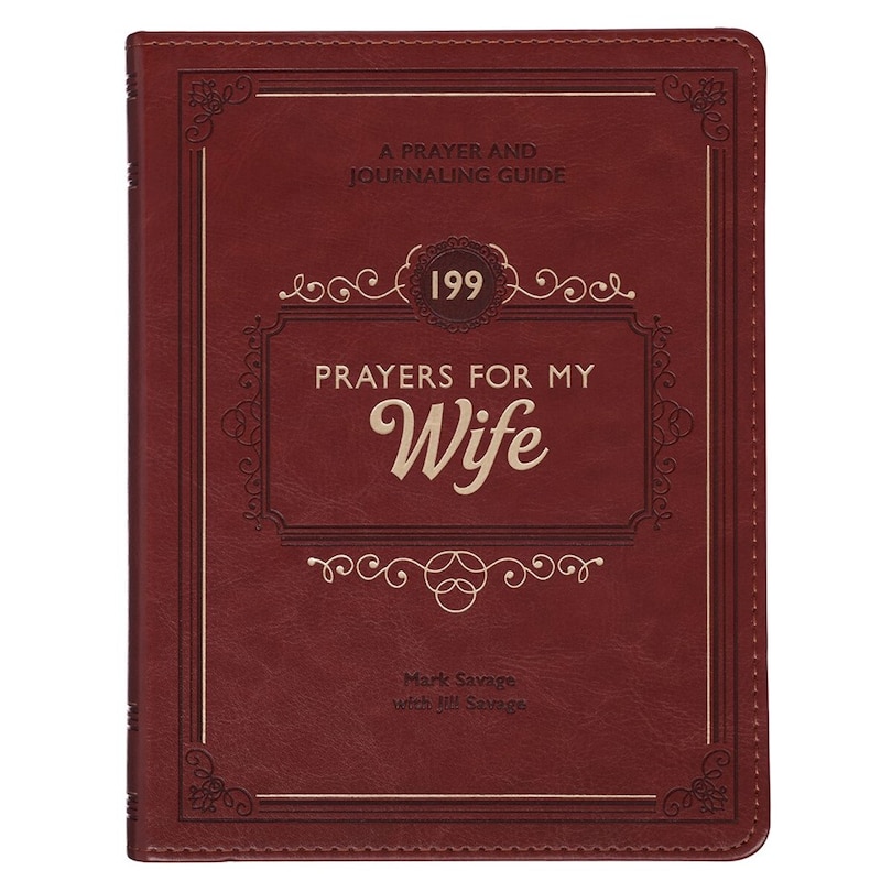 Front cover_Gift Book 199 Prayers for My Wife Faux Leather