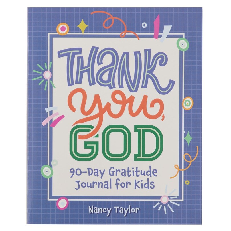 Couverture_Kid Book Thank you, God! 90 Day Gratitude Journal