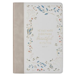 Front cover_Journal Classic Beige/Cream Everything Beautiful Ecc. 3:11