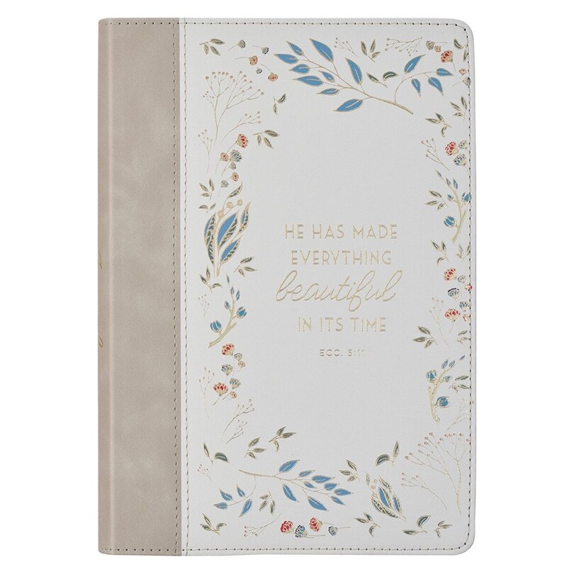 Front cover_Journal Classic Beige/Cream Everything Beautiful Ecc. 3:11