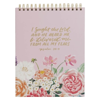 Couverture_Spiral Notepad I Sought the Lord Ps. 34:4
