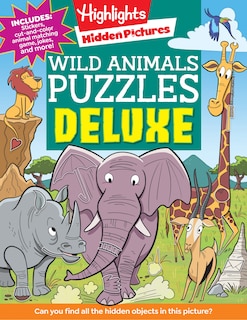 Front cover_Wild Animals Puzzles Deluxe