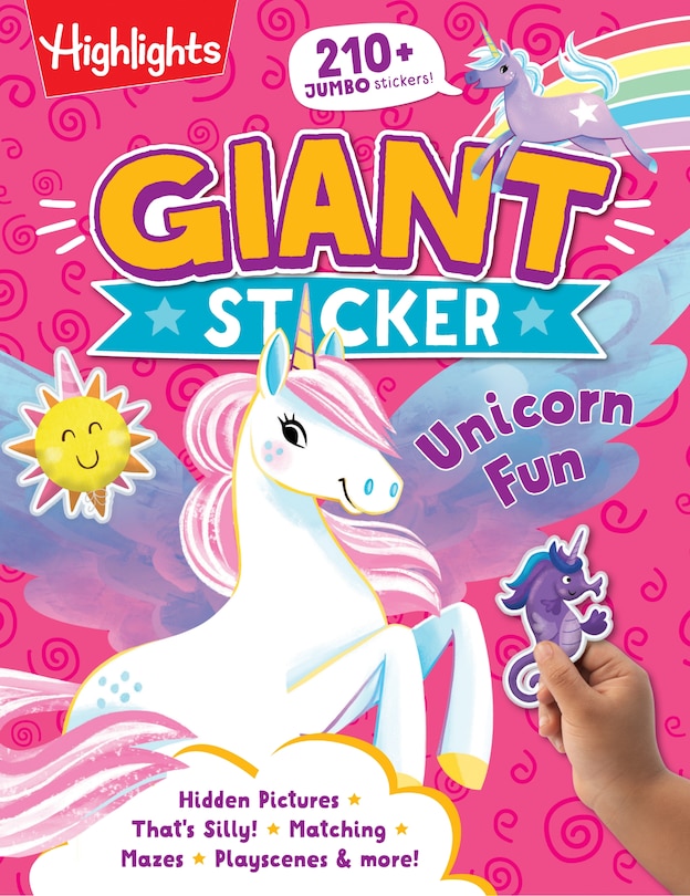 Front cover_Giant Sticker Unicorn Fun
