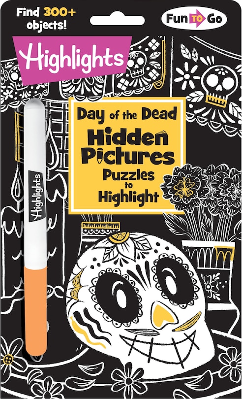 Front cover_Day of the Dead Hidden Pictures Puzzles to Highlight