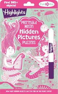 Couverture_Mermaid Neon Hidden Pictures Puzzles