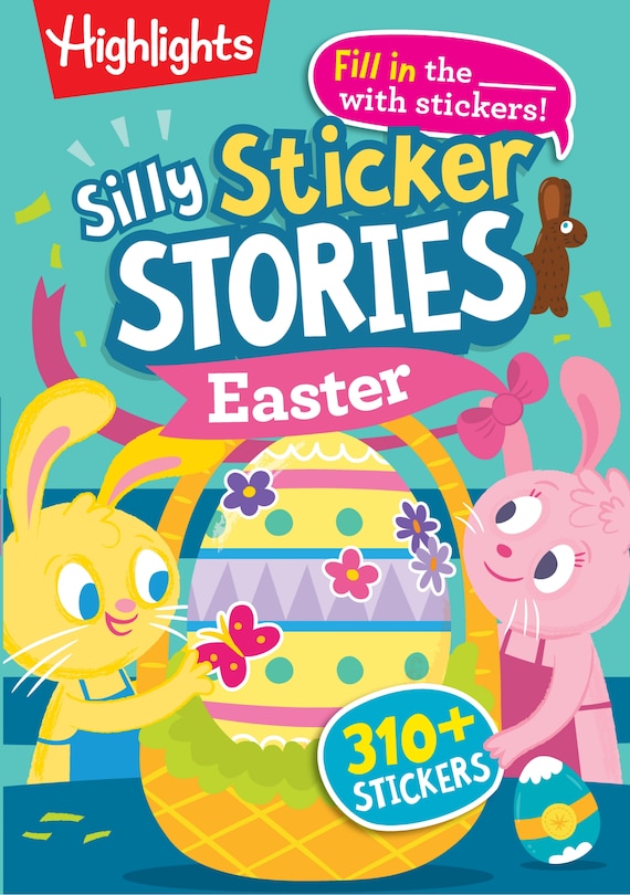 Front cover_Silly Sticker Stories: Easter