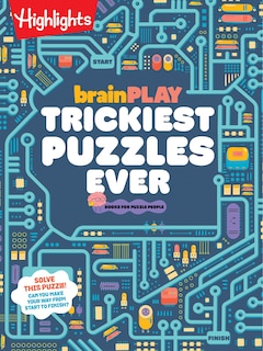 Front cover_brainPLAY Trickiest Puzzles Ever