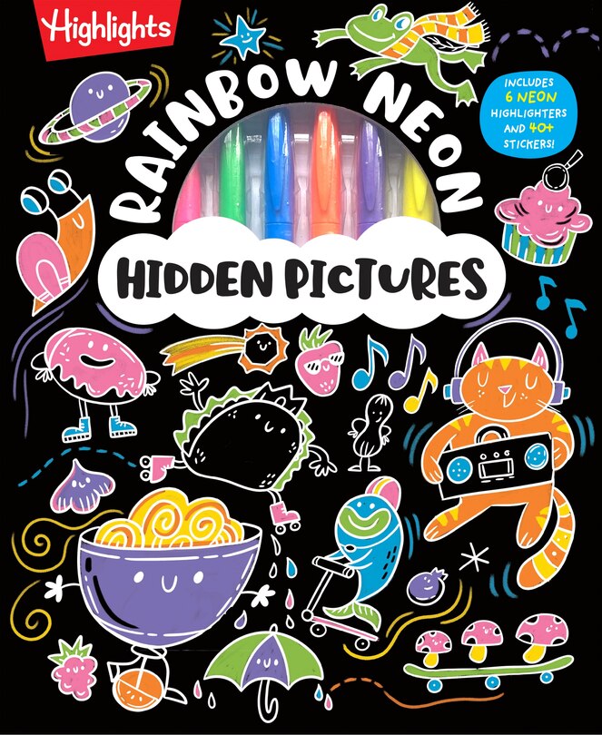 Front cover_Rainbow Neon Hidden Pictures