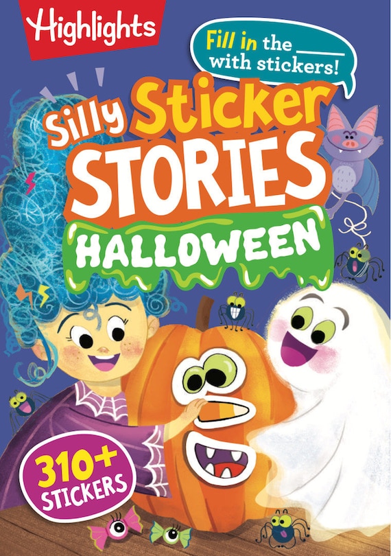 Front cover_Silly Sticker Stories: Halloween