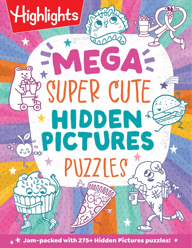 Couverture_Mega Super Cute Hidden Pictures Puzzles