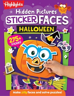 Couverture_Hidden Pictures Sticker Faces: Halloween
