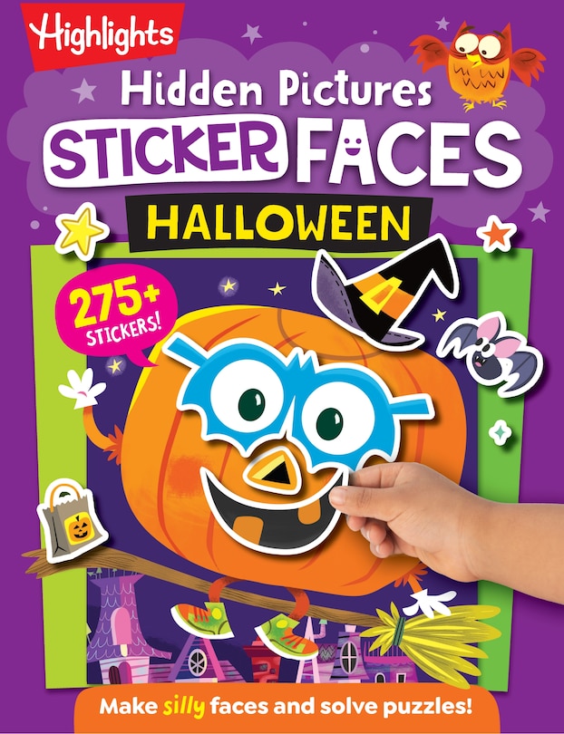 Couverture_Hidden Pictures Sticker Faces: Halloween