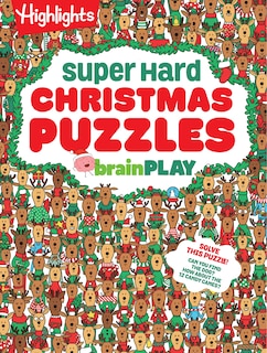 Couverture_brainPLAY Super Hard Christmas Puzzles