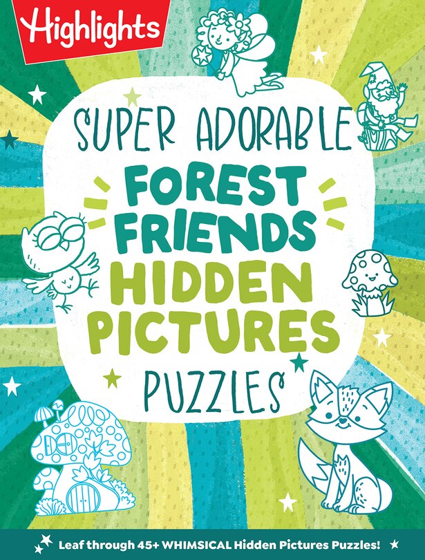 Couverture_Super Adorable Forest Friends Hidden Pictures Puzzles