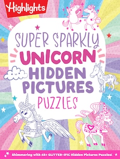 Couverture_Super Sparkly Unicorn Hidden Pictures Puzzles