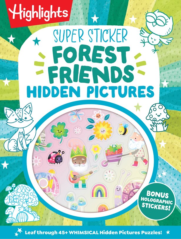 Couverture_Super Sticker Forest Friends Hidden Pictures